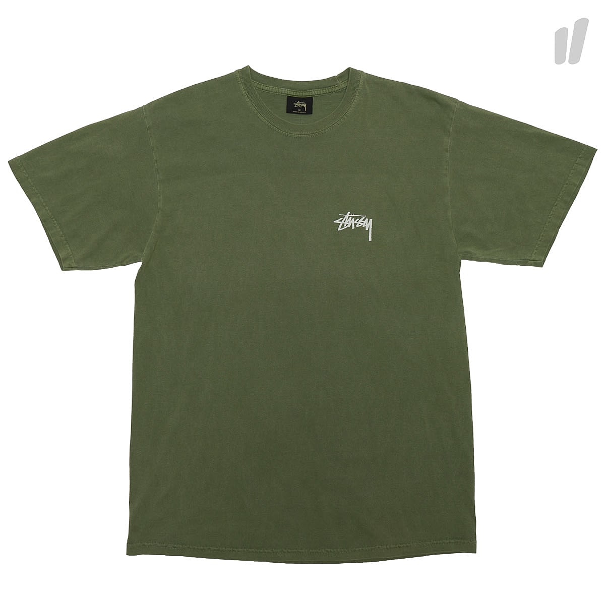 Stussy 8 Ball Pig. Dyed Tee Olive T-Shirts 1904030 / 0403 | Overkill