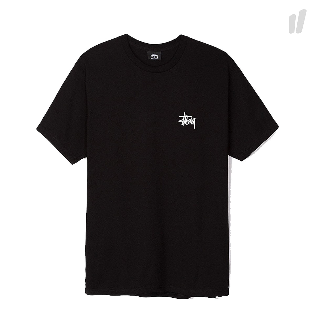 Stussy Basic Tee Black T-Shirts 1904061 / 0001 | Overkill