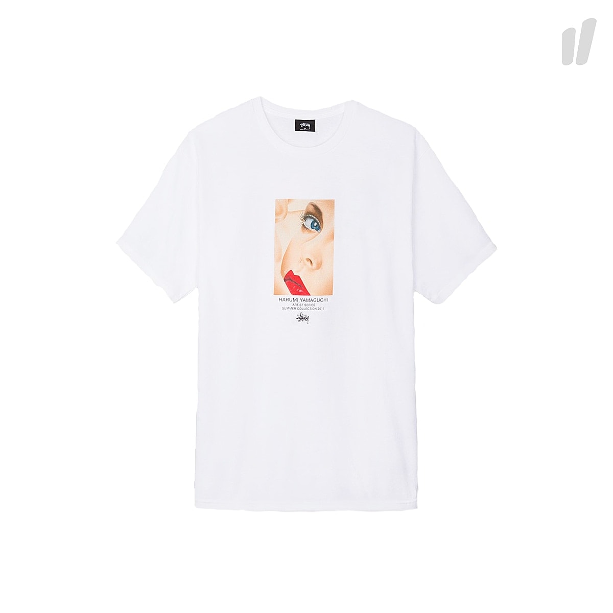Stussy Harumi Yamaguchi Girl Tee White T-Shirts 1904096-1201 | Overkill