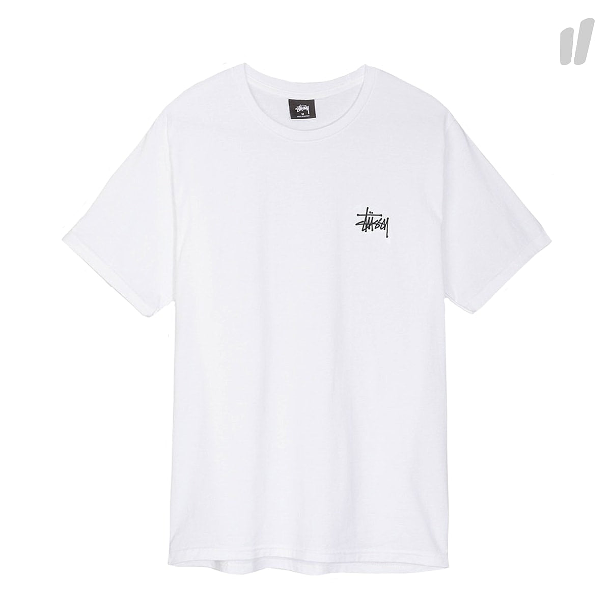 Stussy Basic Tee White T-Shirts 1904105 / 1201 | Overkill