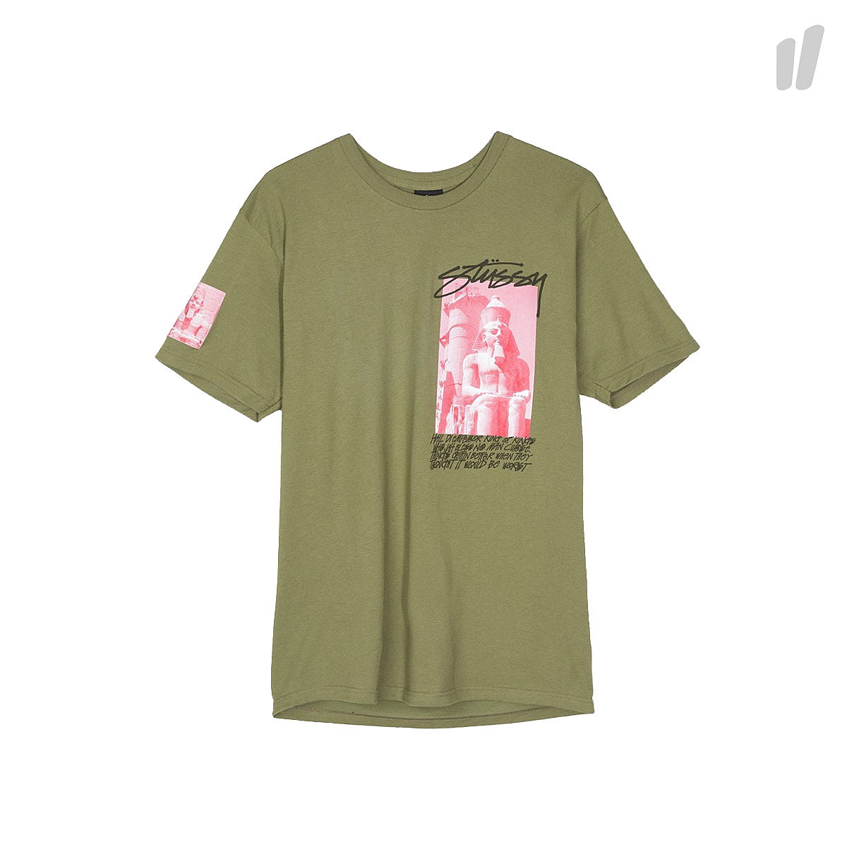 Stussy Emperor Tee Olive T-Shirts 1904107 / 0403 | Overkill