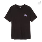 Stussy Checkers Tee Black T-Shirts 1904145 / 0001 | Overkill