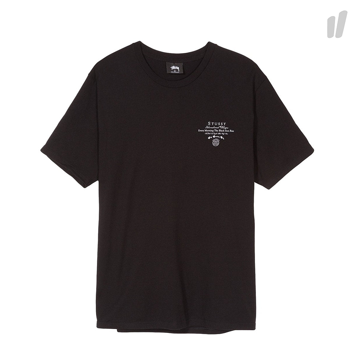 Stussy Cartouche Tee Black T-Shirts 1904222 | Overkill