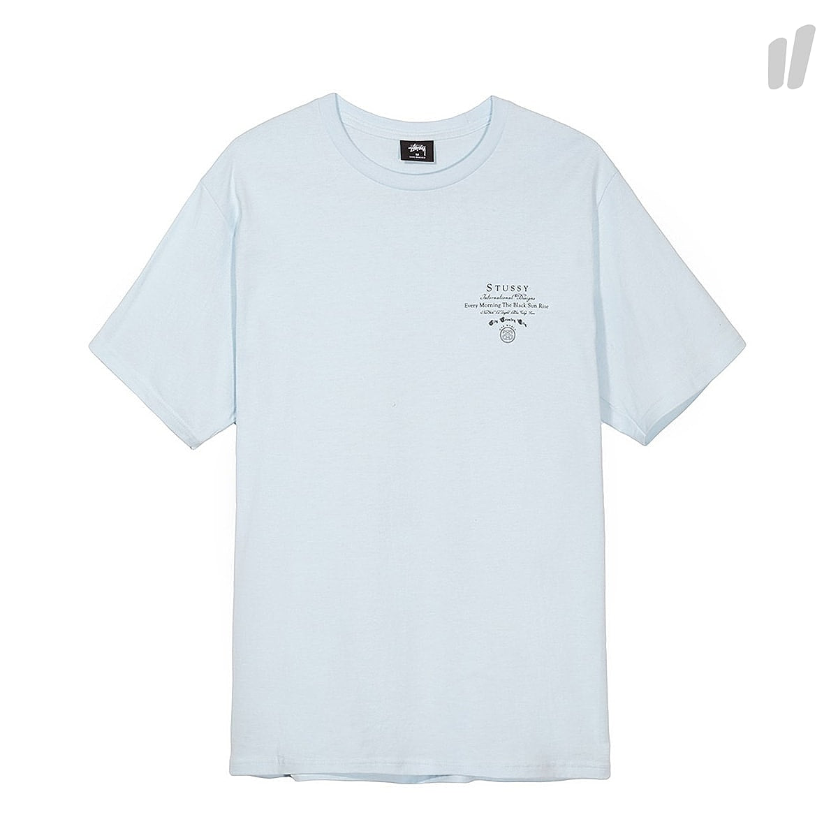 Stussy Cartouche Tee Light Blue T-Shirts 1904222 | Overkill