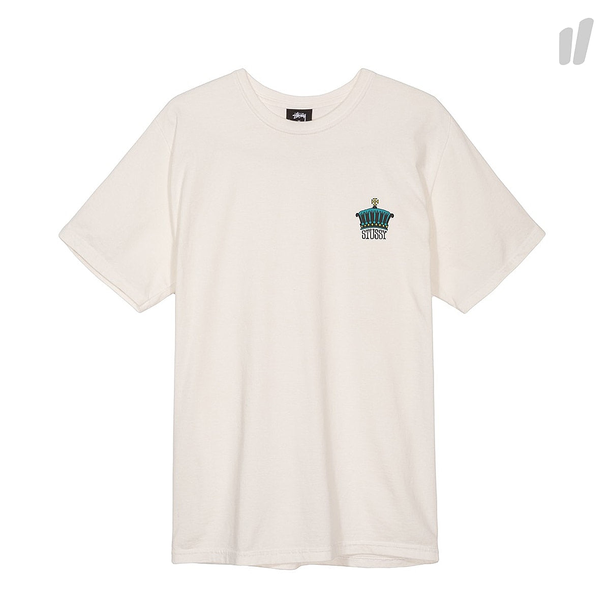 Stussy The Crown Pigment Dyed Tee Natural T-Shirts 1904243 / 1002 | Overkill