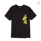 Stussy Dead Flowers Tee Black T-Shirts 1904261 / 0001 | Overkill
