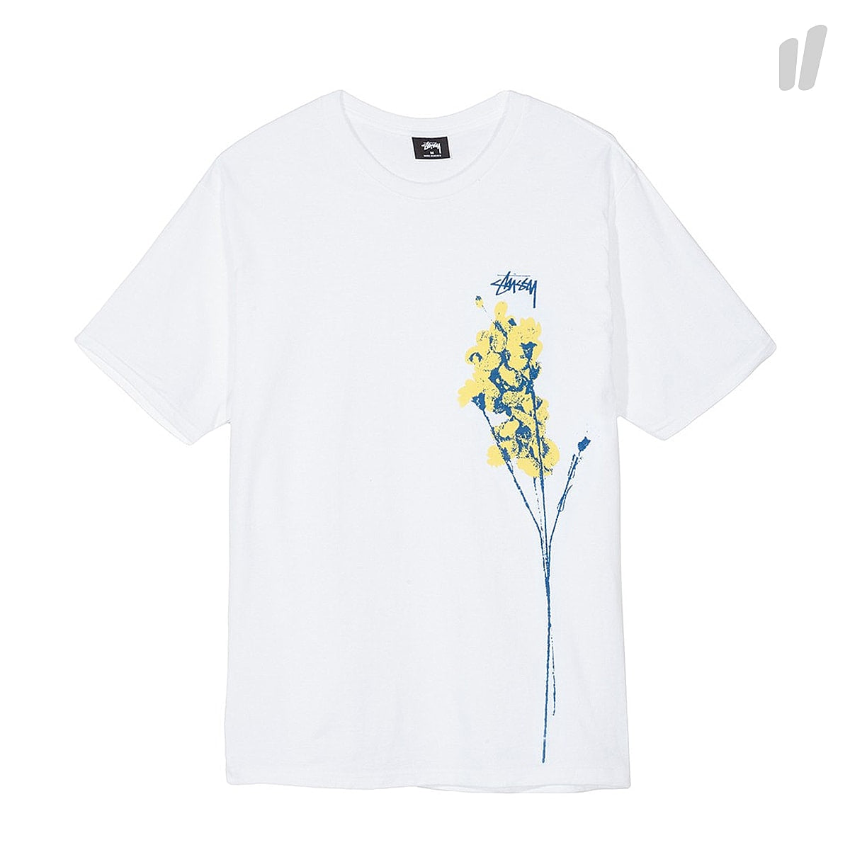 Stussy Dead Flowers Tee White T-Shirts 1904261 / 1201 | Overkill