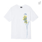Stussy Dead Flowers Tee White T-Shirts 1904261 / 1201 | Overkill