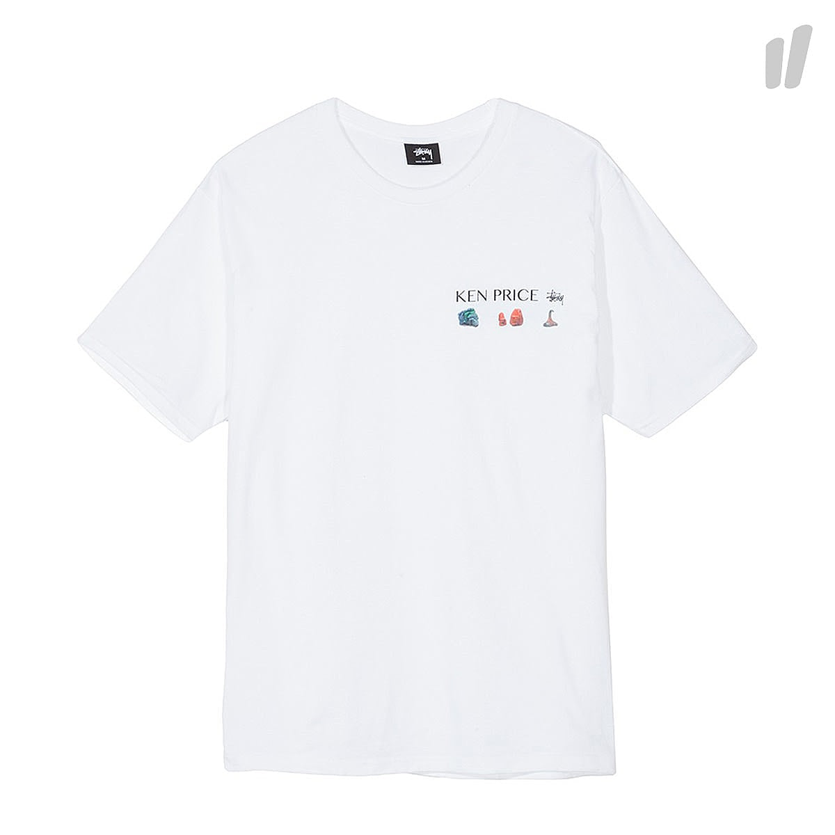 Stussy Imaginary Spaces Tee White T-Shirts 1904273 / 1201 | Overkill