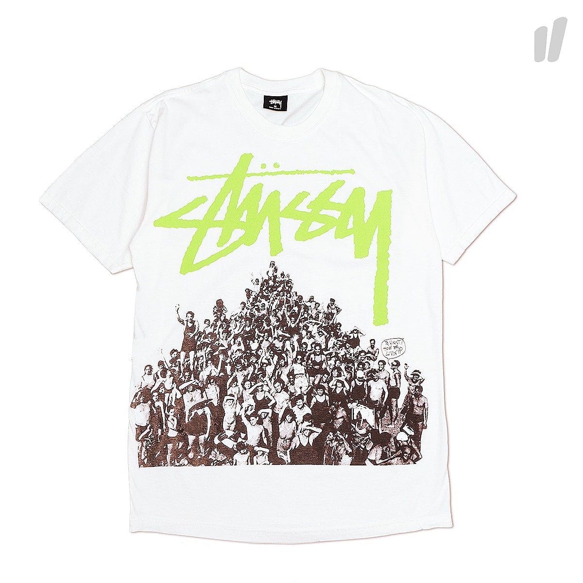 Stussy Beach Mob Pig. Dyed Tee Natural Green T-Shirts 190278 / 1339 | Overkill