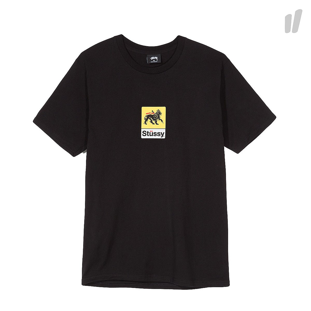 Stussy Leone Tee Black T-Shirts 1904303 / 0001 | Overkill