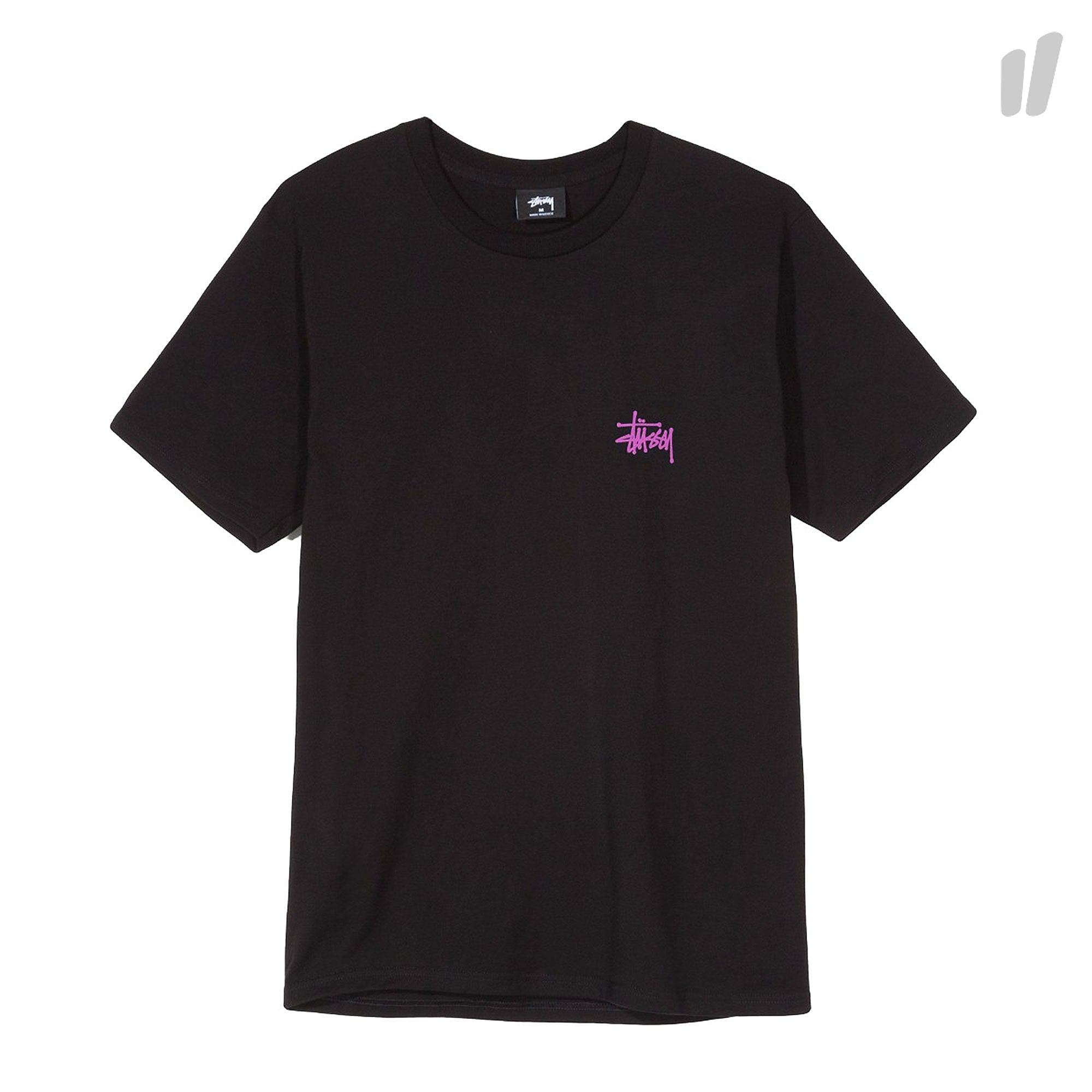 Stussy Basic Tee Black T-Shirts 1904339 / 0001 | Overkill