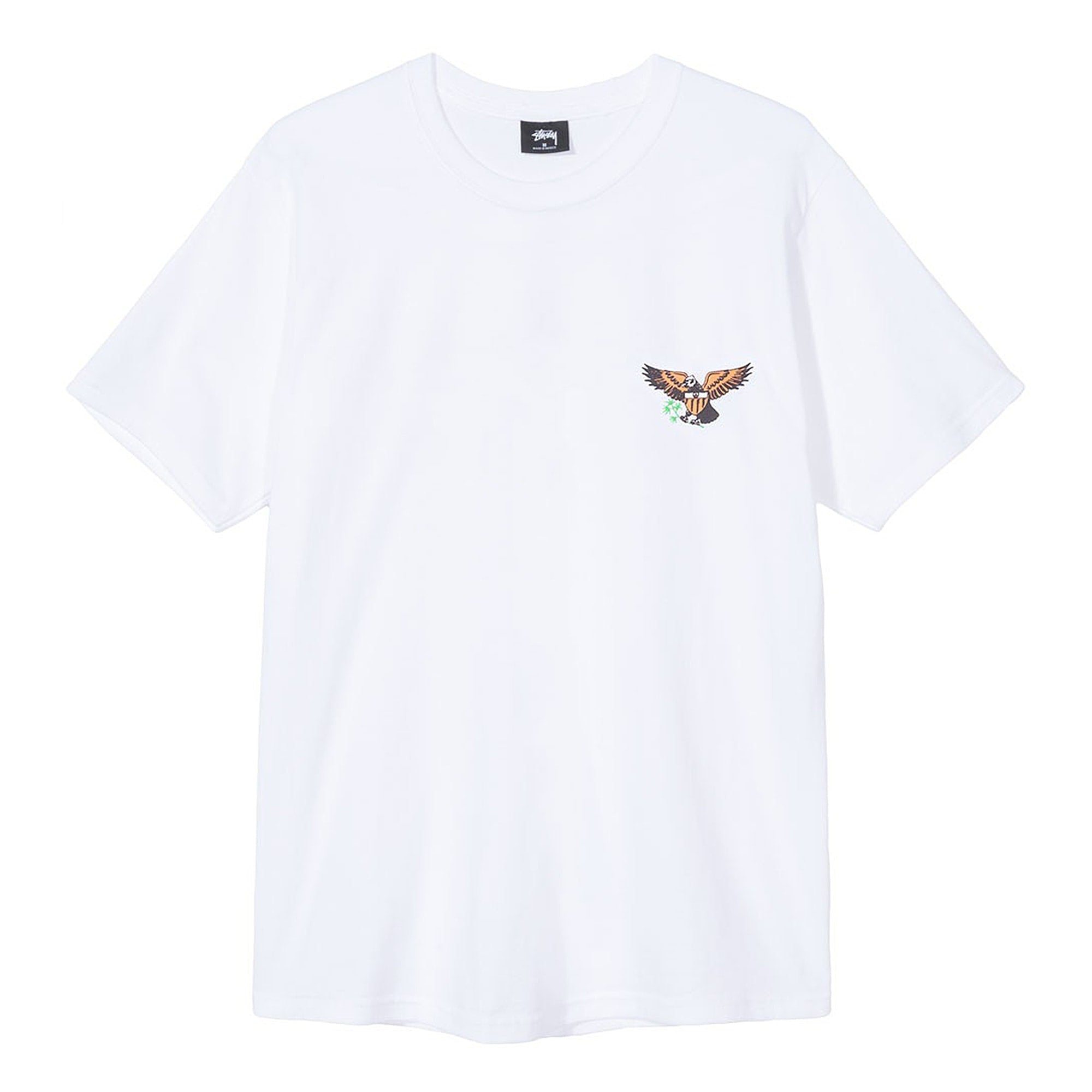 Stussy Eagle Tee White T-Shirts 1904343 / 1201 | Overkill