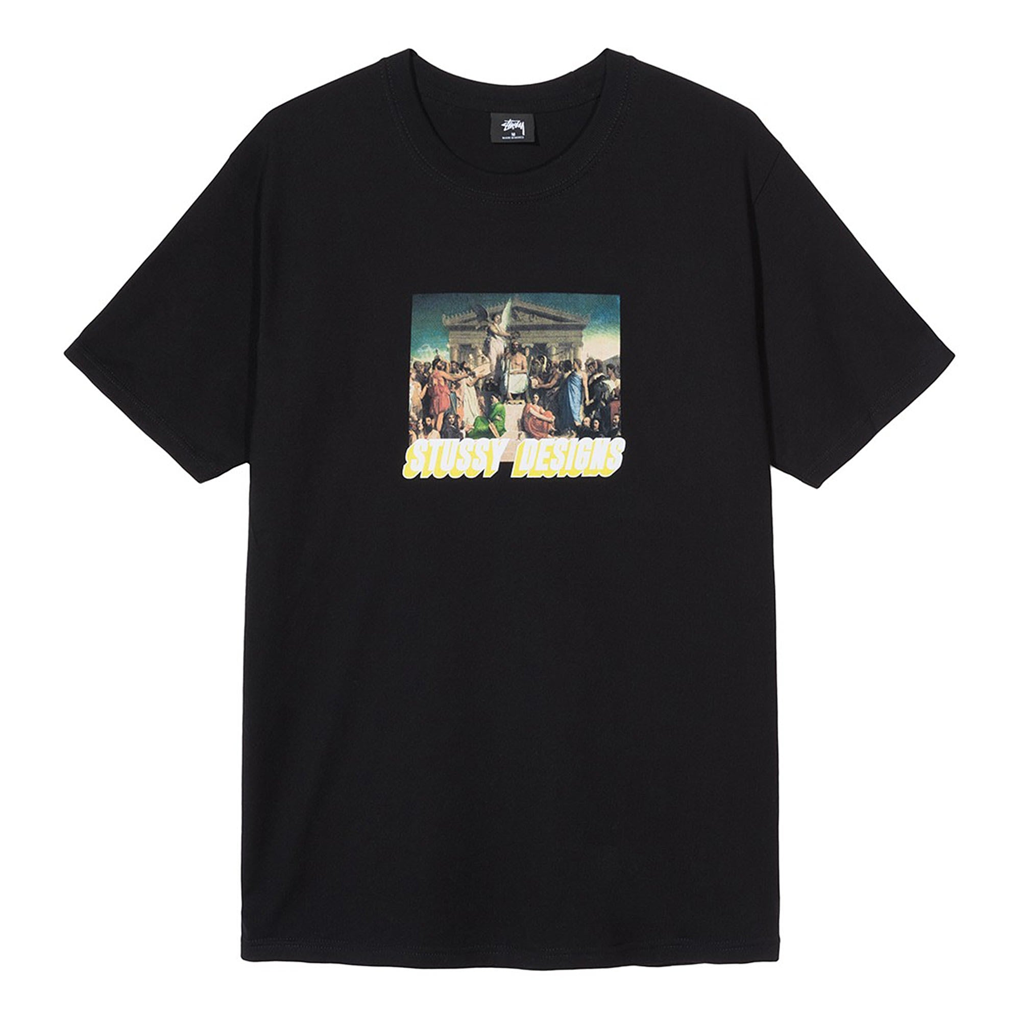 Stussy Zeus Tee Black T-Shirts 1904393 / 0001 | Overkill