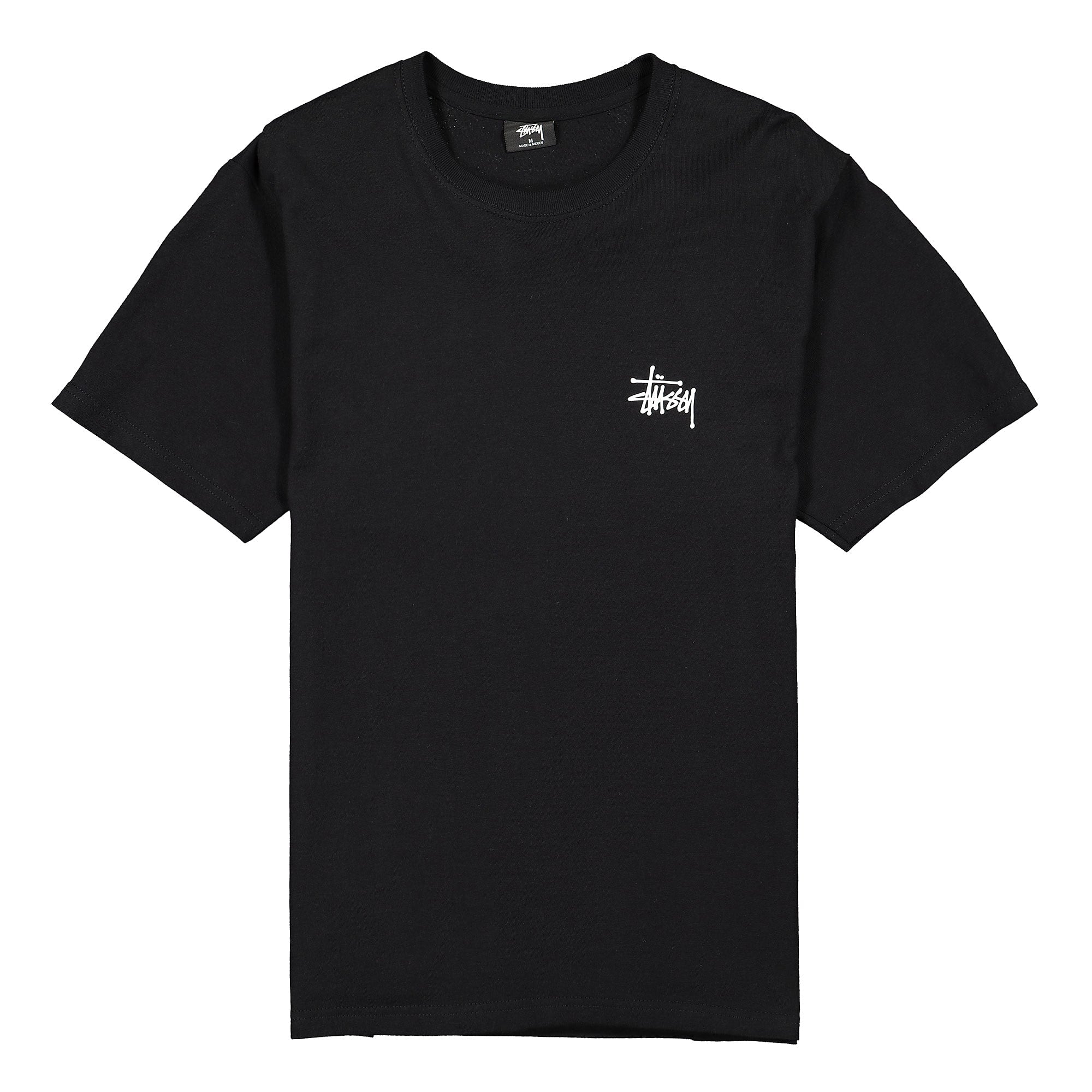 Stussy Basic Tee Black T-Shirts 1904416 / 0001 | Overkill