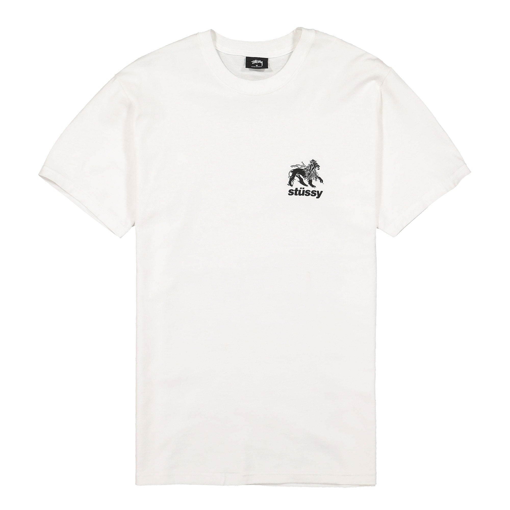 Stussy Rasta Lion Tee White T-Shirts 1904430 / 1201 | Overkill
