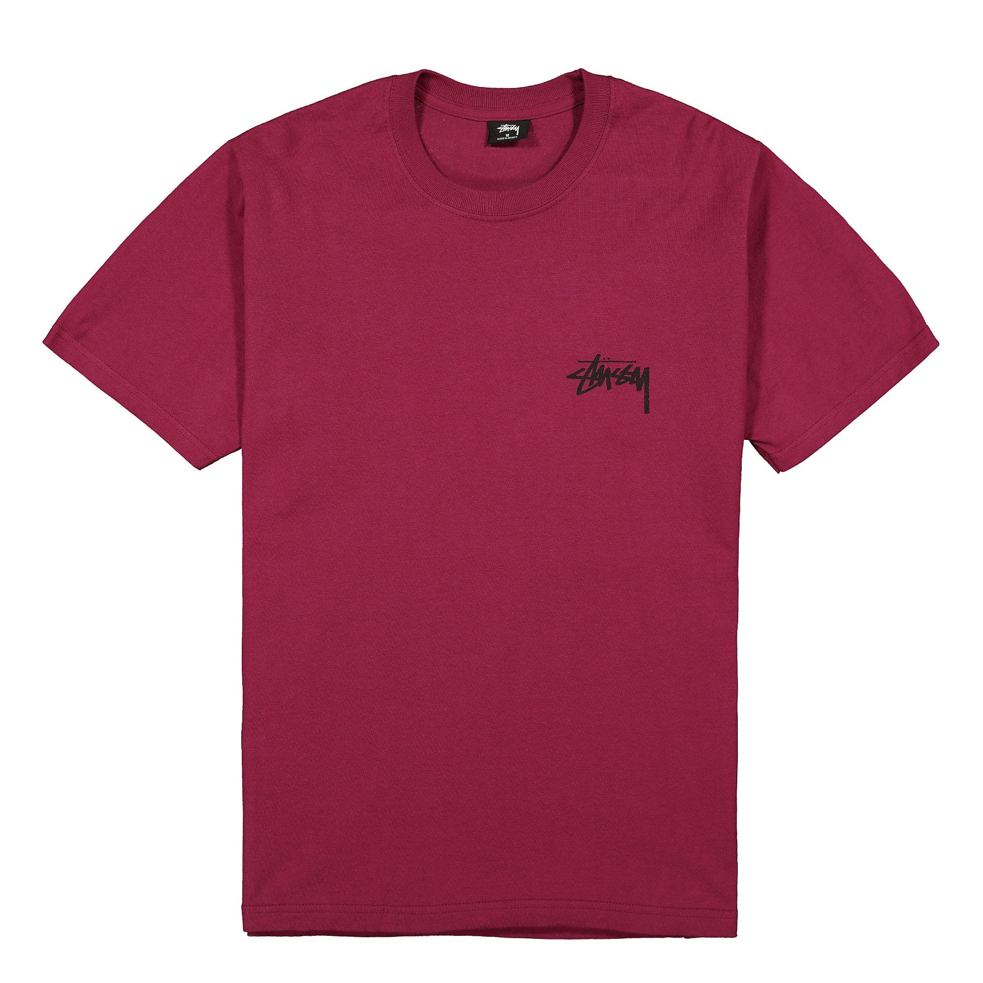 Stussy Carp Stock Tee Wine T-Shirts 1904465 / 0606 | Overkill