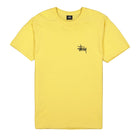 Stussy Basic Tee Yellow T-Shirts 1904500 / 0201 | Overkill