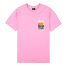 Stussy Clear Day Tee Pink T-Shirts 1904502 / 0604 | Overkill