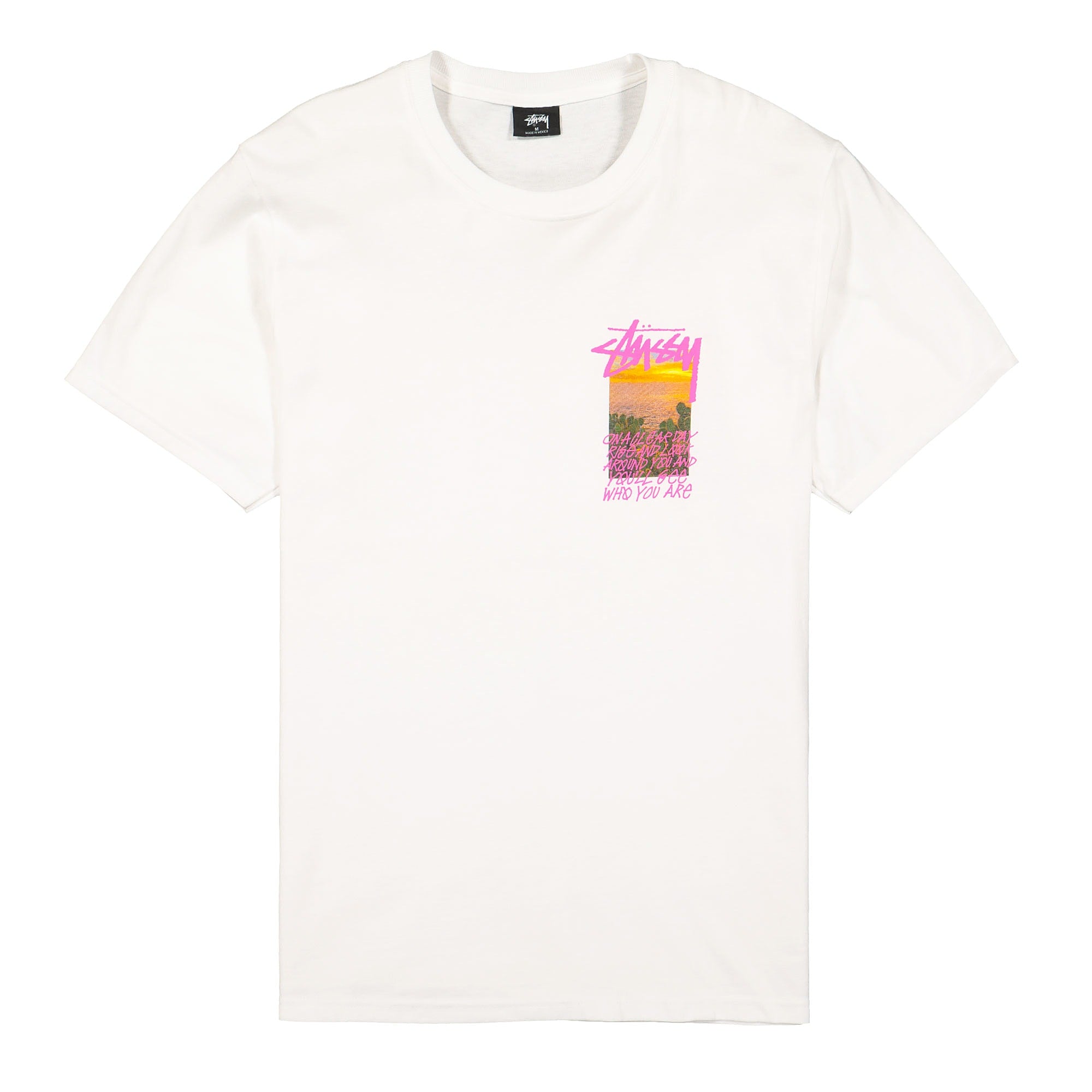 Stussy Clear Day Tee White T-Shirts 1904502 / 1201 | Overkill
