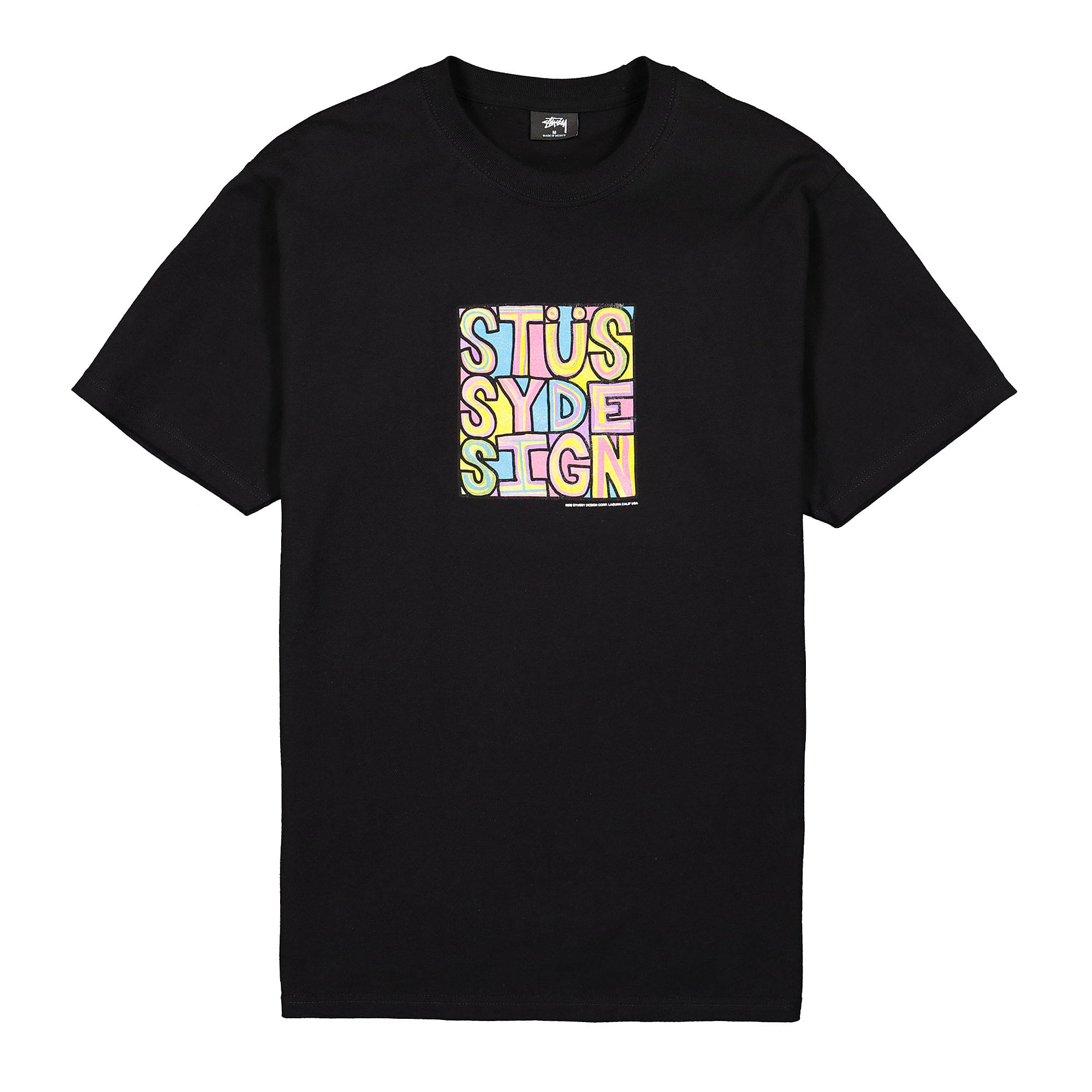 Stussy Clyde Tee Black T-Shirts 1904503 / 0001 | Overkill