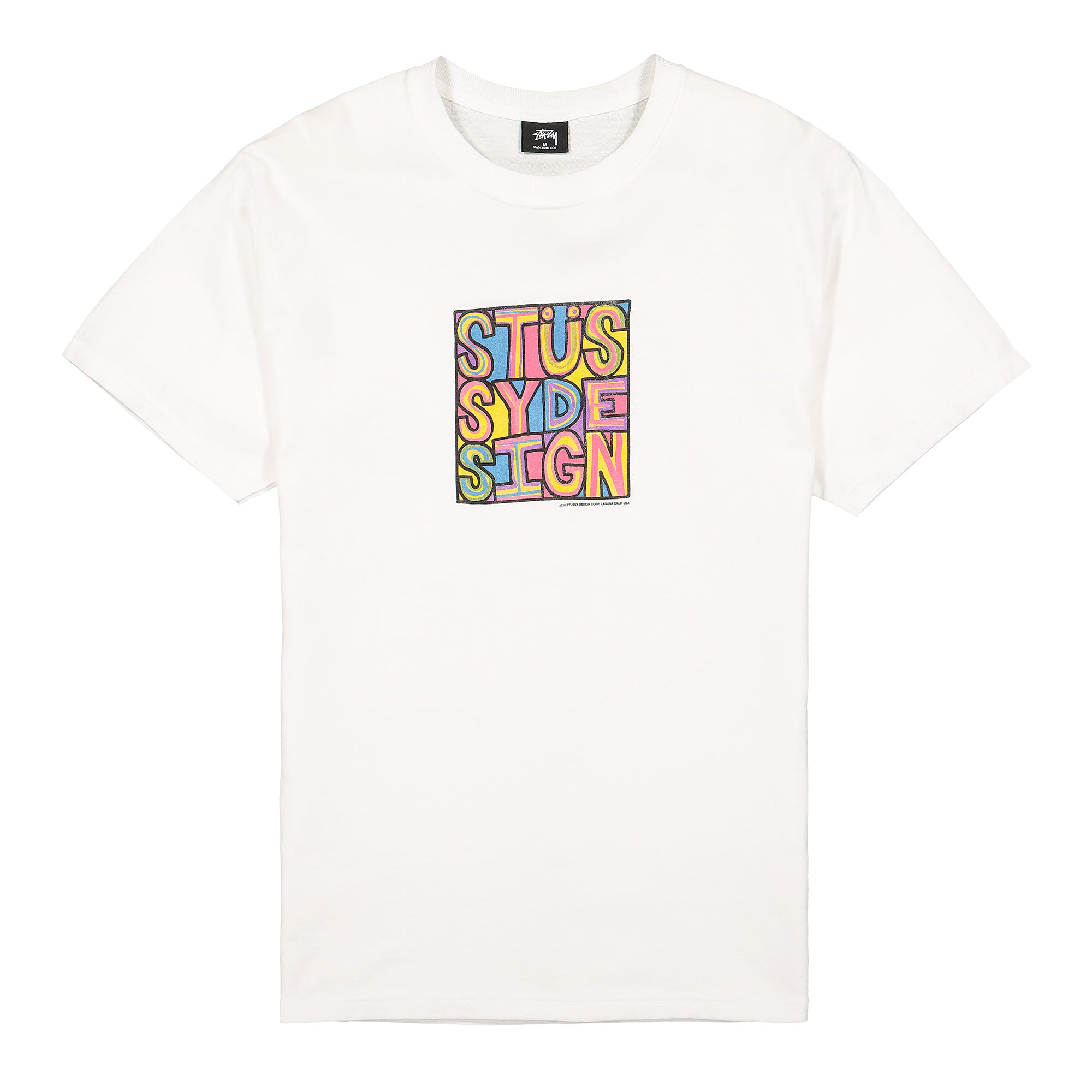 Stussy Clyde Tee White T-Shirts 1904503 / 1201 | Overkill