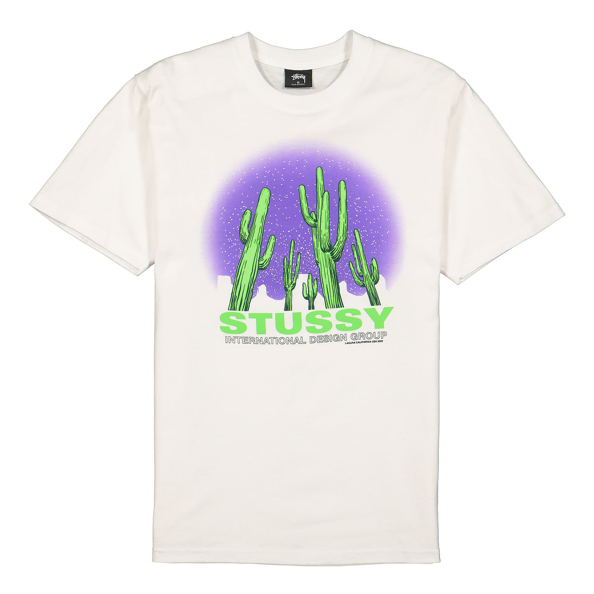Stussy Saguaro Tee White T-Shirts 1904513 / 1201 | Overkill