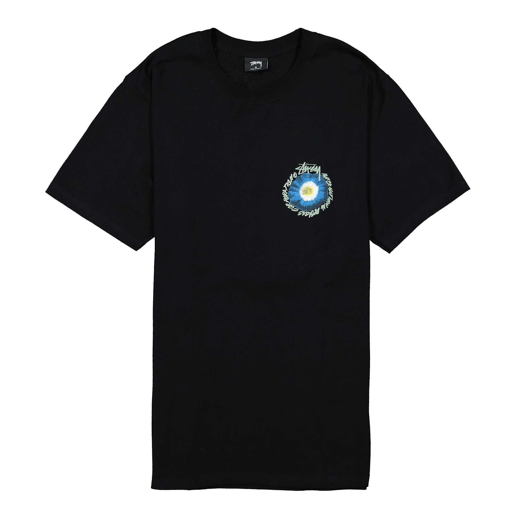 Stussy Cosmos Tee Black T-Shirts 1904539 / 0001 | Overkill