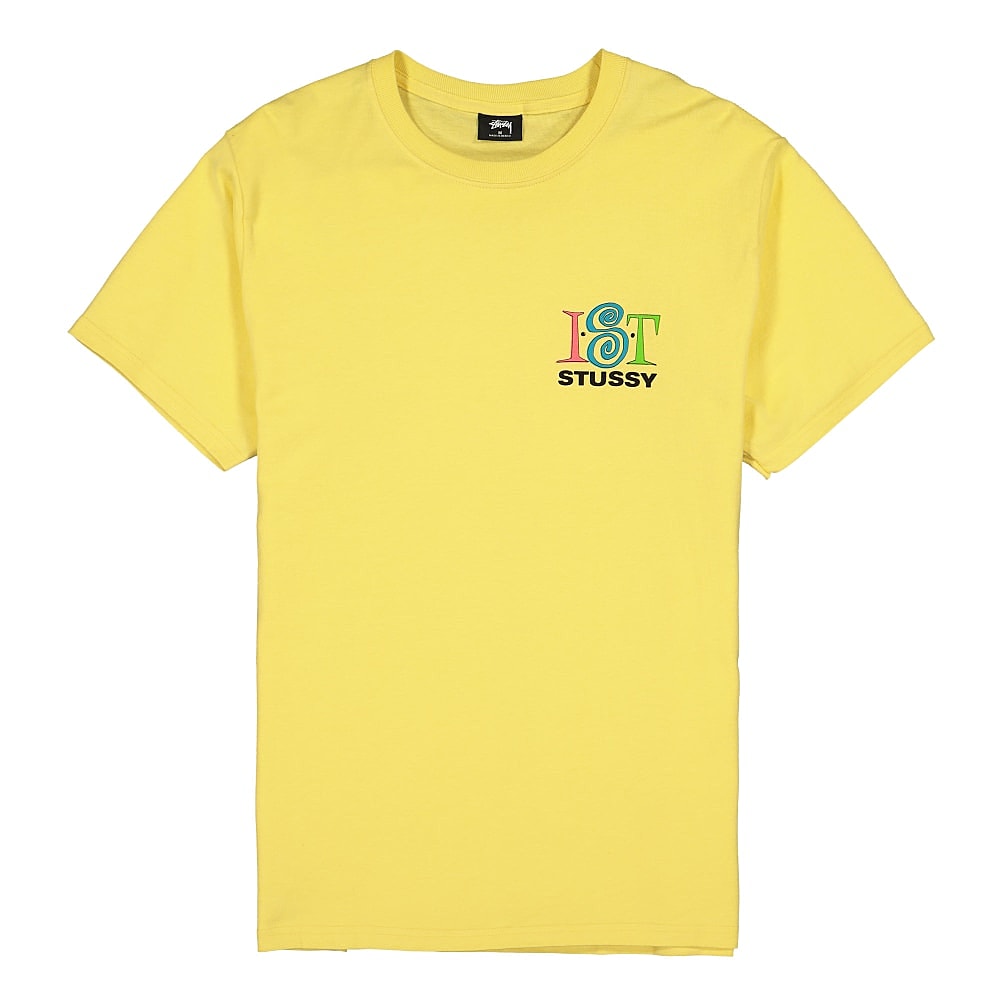 Stussy Ist Tee Yellow T-Shirts 1904543 / 0201 | Overkill