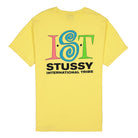Stussy Ist Tee Yellow T-Shirts Material | Overkill