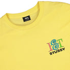 Stussy Ist Tee Yellow T-Shirts Close-up | Overkill