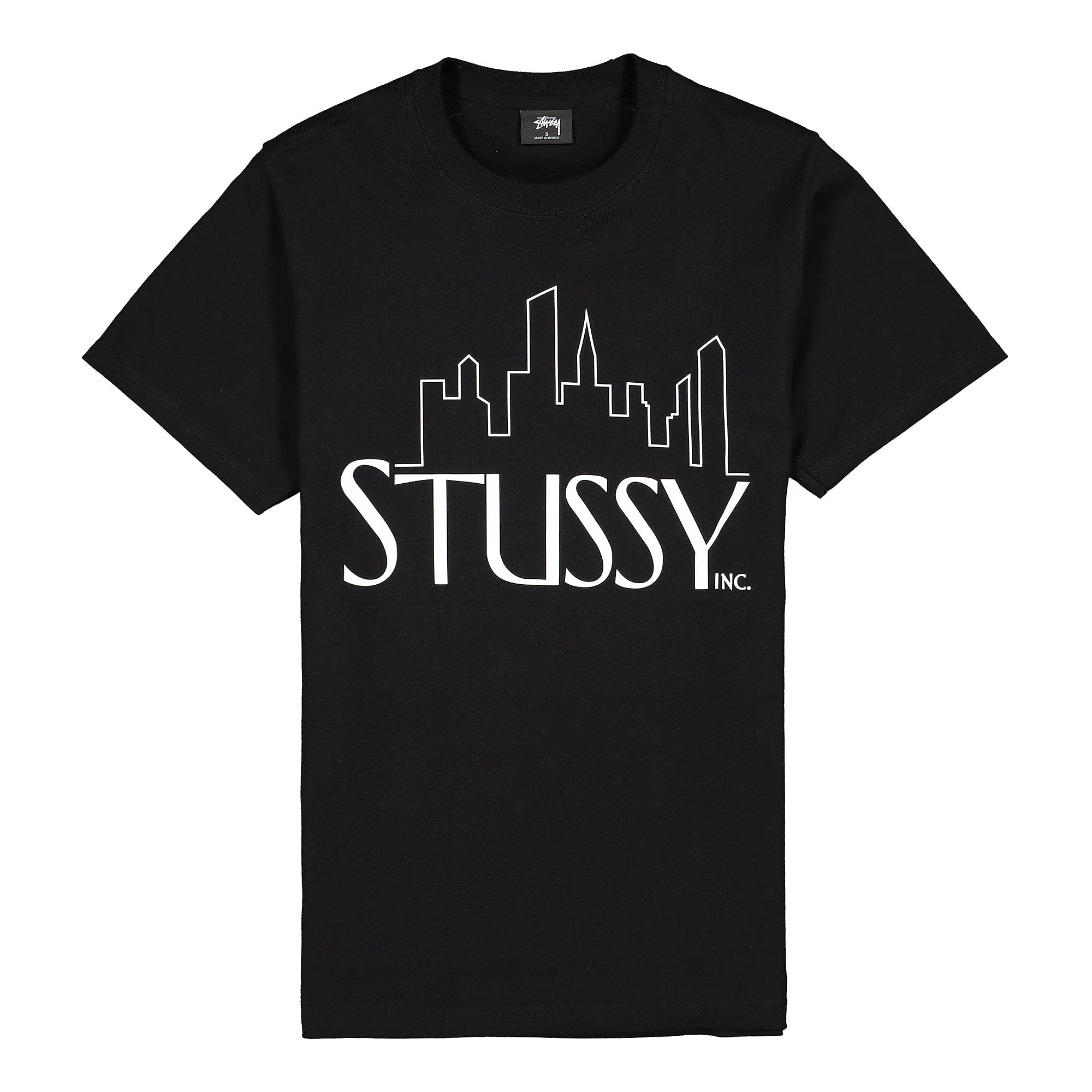 Stussy Skyline Tee Black T-Shirts 1904547 / 0001 | Overkill