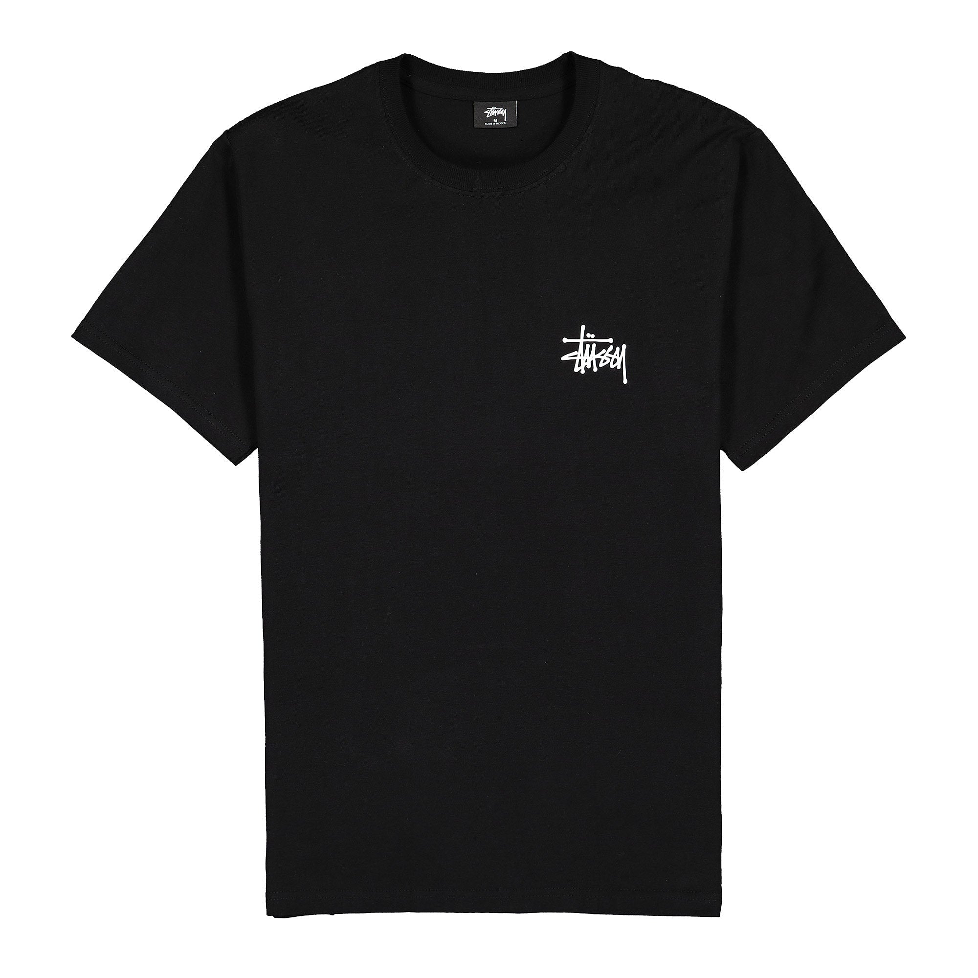 Stussy Basic Tee Black T-Shirts 1904567 / 0001 | Overkill