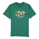 Stussy Itp Roses Tee Dark Green T-Shirts 1904574 / 0450 | Overkill