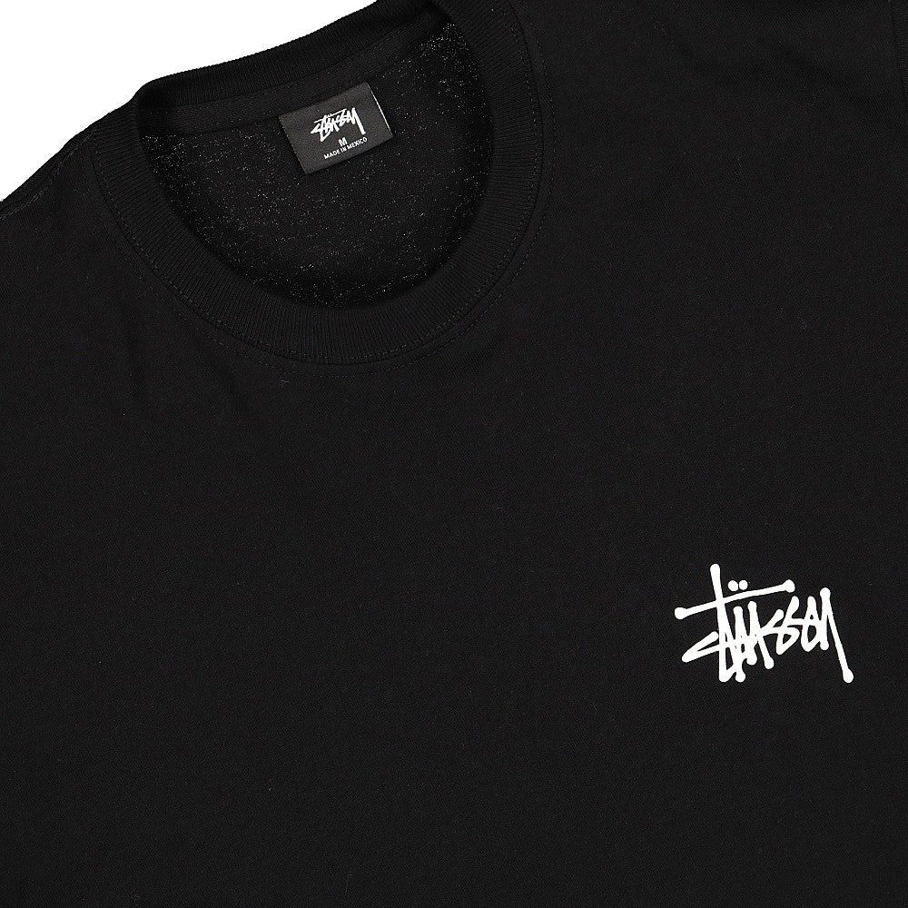 Stussy Peace Pot Tee Black T-Shirts Close-up | Overkill