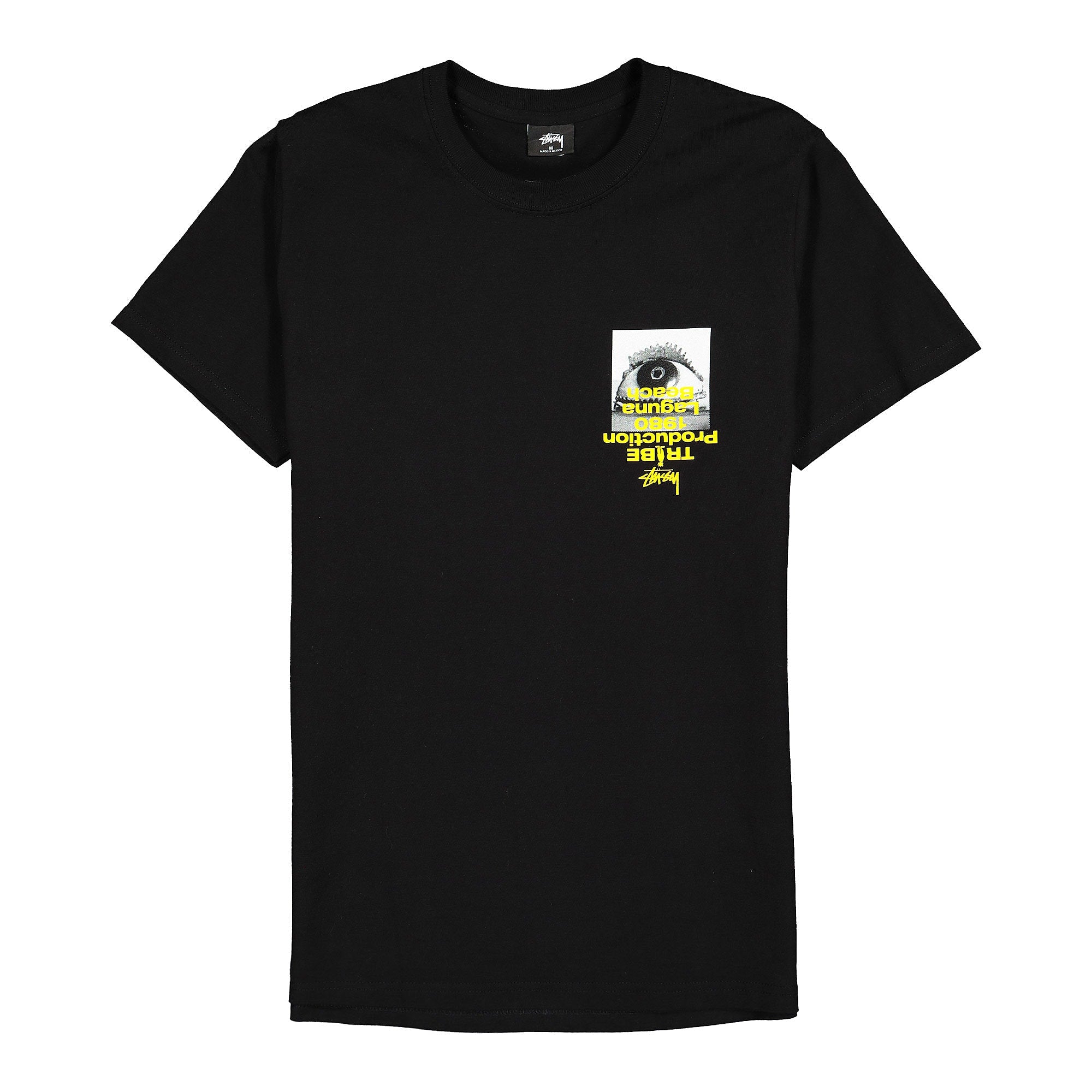 Stussy Tribe Tee Black T-Shirts 1904587 / 0001 | Overkill