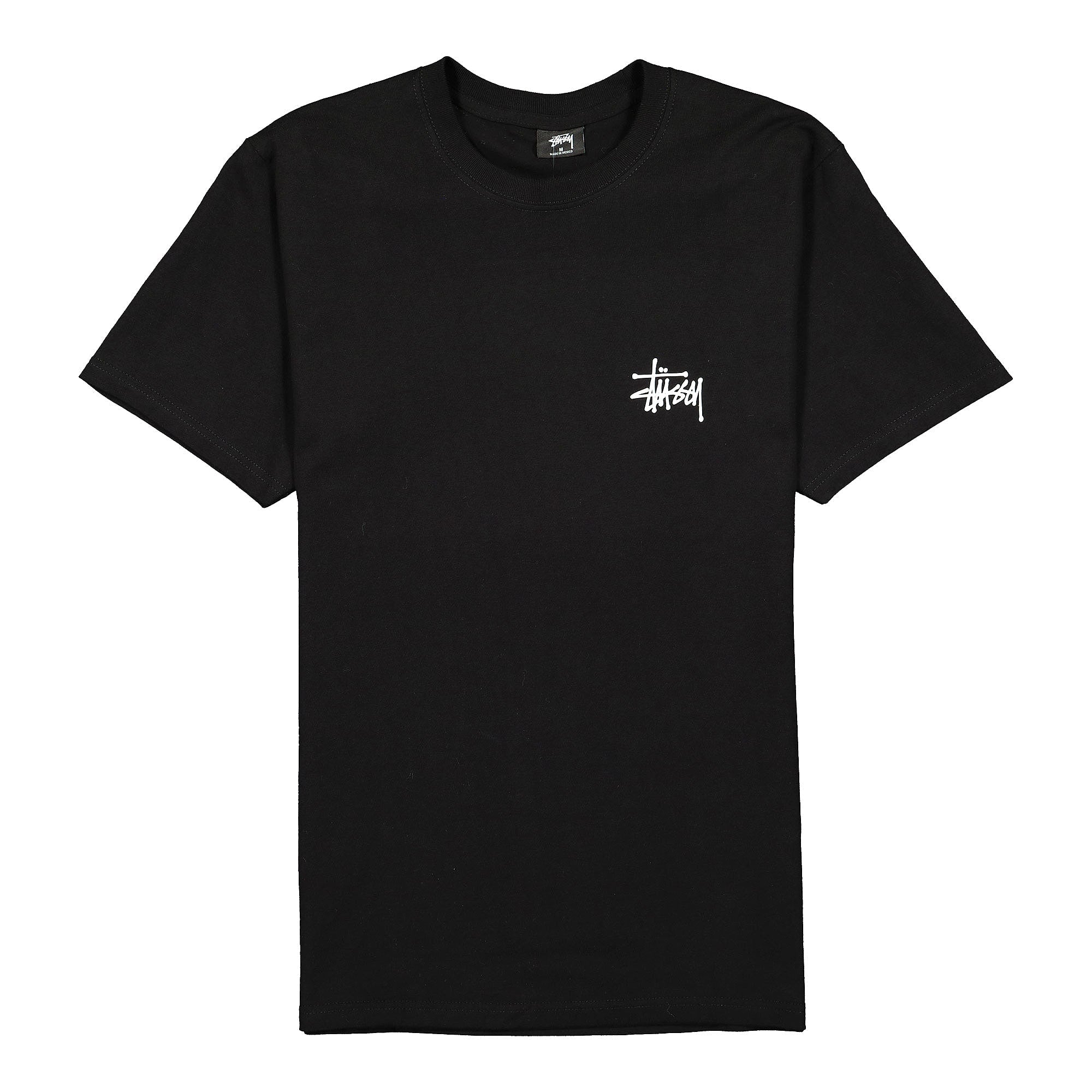 Stussy Basic Tee Black T-Shirts 1904615 / 0001 | Overkill