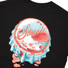 Stussy Bottlecap Tee Black  Detailfoto | Overkill