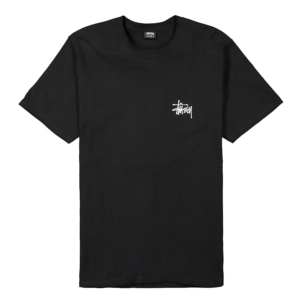 Stussy Basic Tee Black T-Shirts 1904649 / 0001 | Overkill