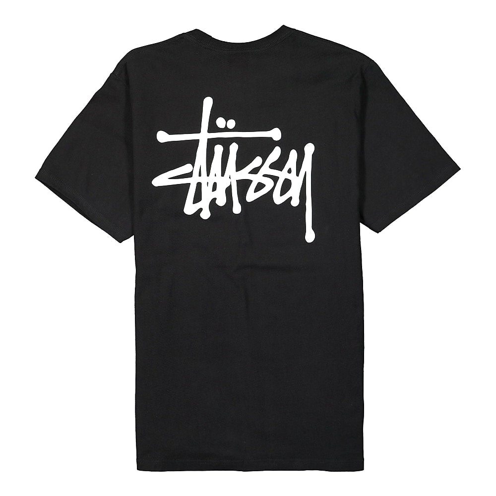 Stussy Basic Tee Black T-Shirts Material | Overkill