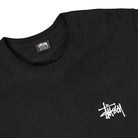 Stussy Basic Tee Black T-Shirts Close-up | Overkill