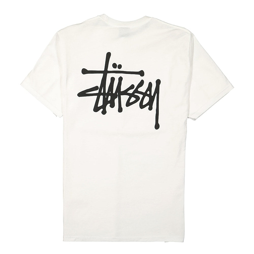 Stussy Basic Tee White T-Shirts Material | Overkill