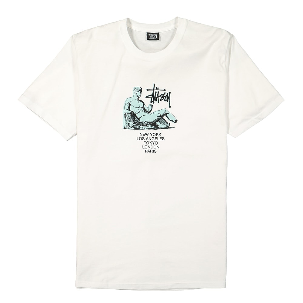 Stussy Dionysos Tee White T-Shirts 1904654 / 1201 | Overkill