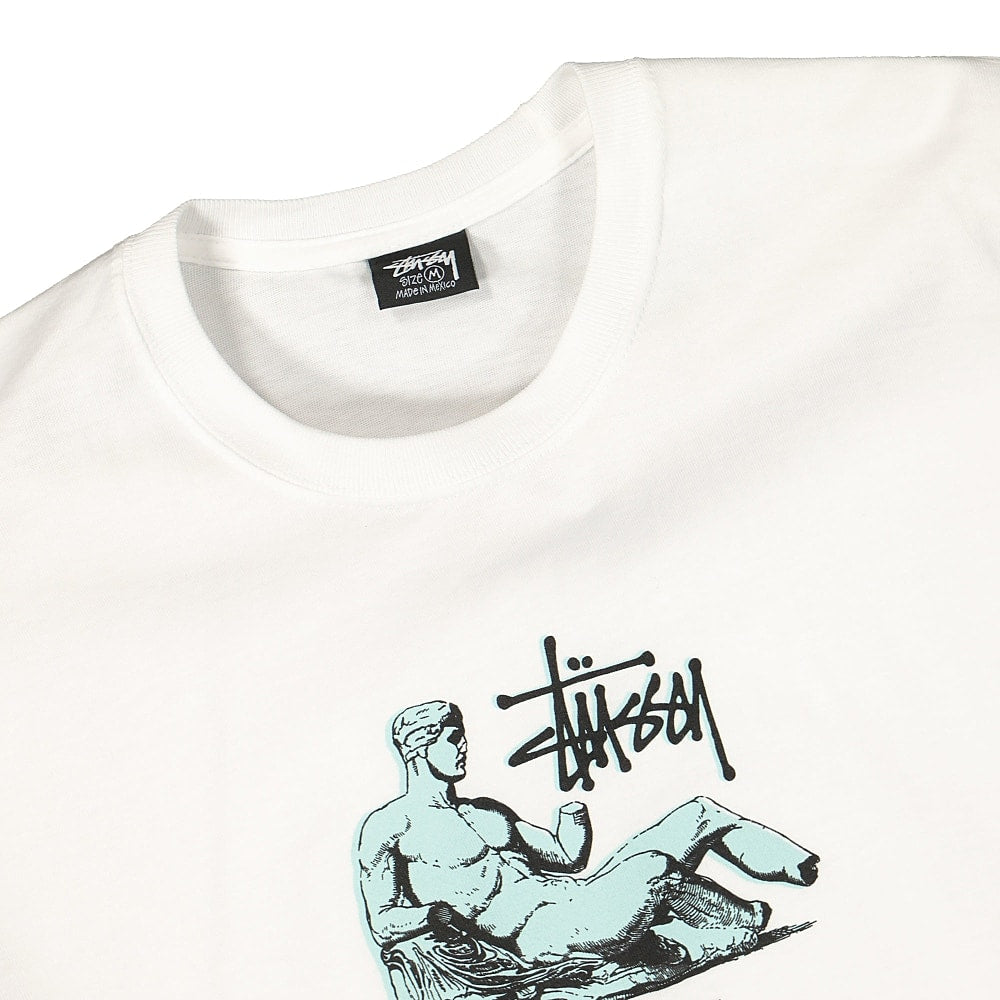 Stussy Dionysos Tee White T-Shirts Close-up | Overkill