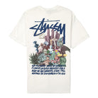 Stussy Psychedelic Tee White T-Shirts Material | Overkill