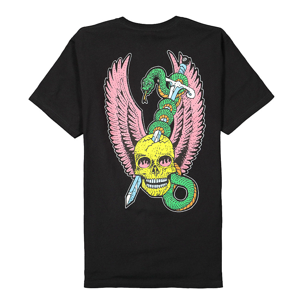 Stussy Snakebite Tee Black T-Shirts Material | Overkill