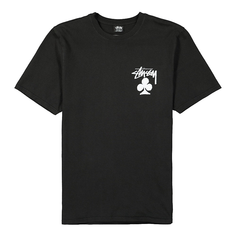 Stussy Club Pigment Dyed Tee Black T-Shirts 1904670 / 0001 | Overkill