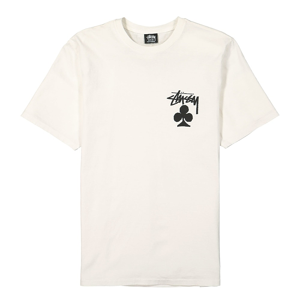 Stussy Club Pigment Dyed Tee Natural T-Shirts 1904670 / 1002 | Overkill