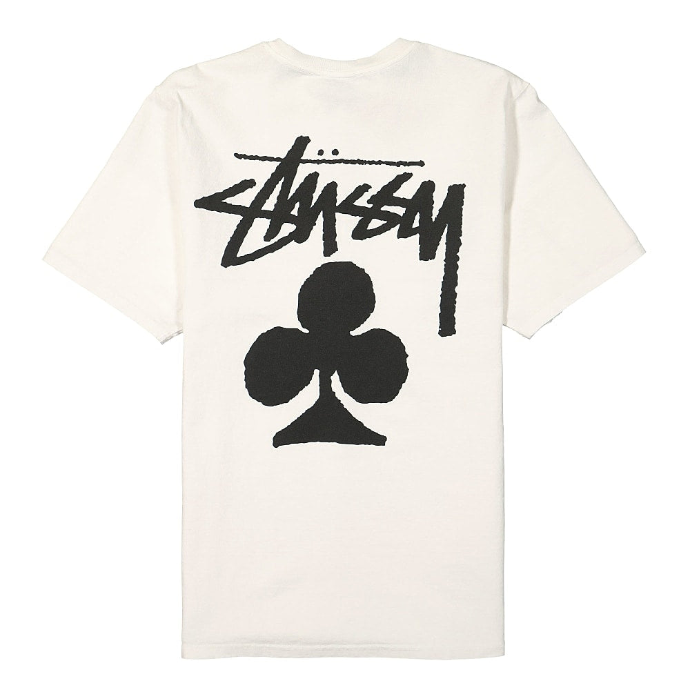Stussy Club Pigment Dyed Tee Natural T-Shirts Material | Overkill