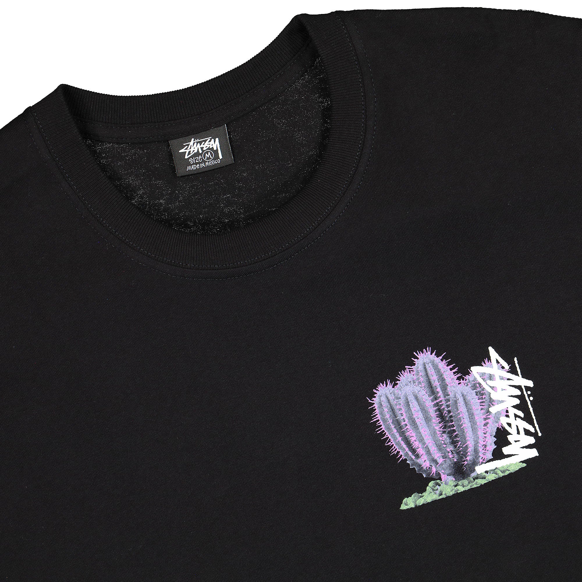 Stussy Desert Bloom Tee Black T-Shirts Close-up | Overkill
